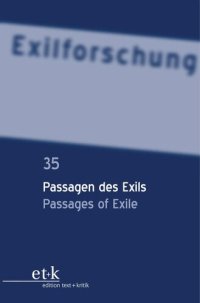 cover of the book Passagen des Exils / Passages of Exile