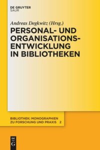 cover of the book Personal- und Organisationsentwicklung in Bibliotheken