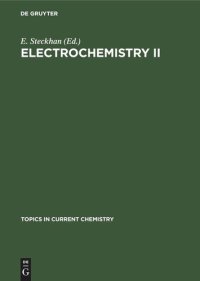 cover of the book Electrochemistry II