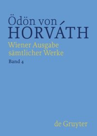 cover of the book Wiener Ausgabe sämtlicher Werke: Band 4 Kasimir und Karoline