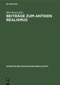 cover of the book Beiträge zum antiken Realismus