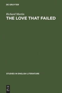 cover of the book The love that failed: ideal and reality in the writings of E. M. Forster