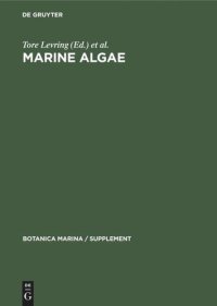 cover of the book Marine Algae: A survey of research and utilization