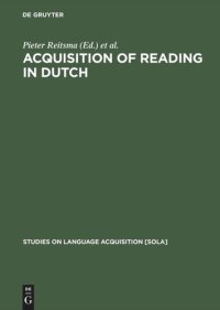 cover of the book Acquisition of Reading in Dutch