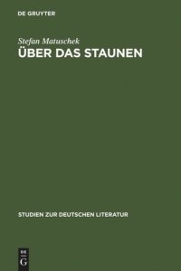 cover of the book Über das Staunen: Eine ideengeschichtliche Analyse