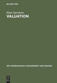 cover of the book Valuation: Grundlagen moderner Unternehmensbewertung