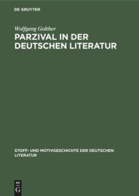 cover of the book Parzival in der deutschen Literatur