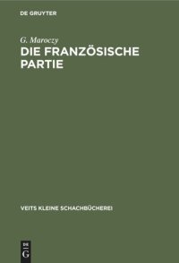 cover of the book Die französische Partie