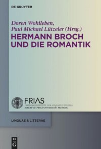 cover of the book Hermann Broch und die Romantik