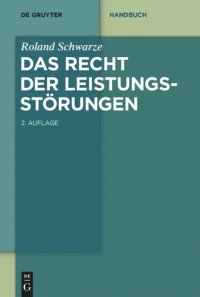 cover of the book Das Recht der Leistungsstörungen