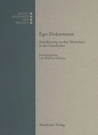 cover of the book BAND 2 Ego-Dokumente: Annäherung an den Menschen in der Geschichte