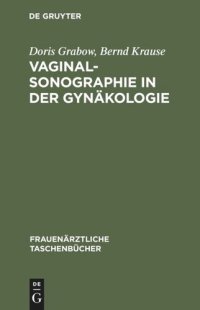 cover of the book Vaginalsonographie in der Gynäkologie