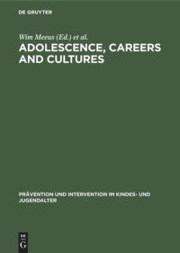 cover of the book Adolescence, Careers and Cultures