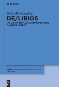 cover of the book De/lirios: Las líricas desviadas de Mario Levrero y Alberto Laiseca