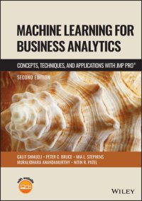 cover of the book Machine Learning for Business Analytics: Concepts, Techniques and Applications with JMP Pro