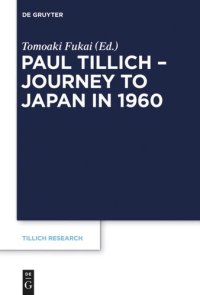 cover of the book Paul Tillich - Journey to Japan in 1960