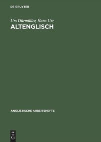 cover of the book Altenglisch: Eine Einführung