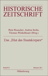 cover of the book Das "Blut des Staatskörpers": Forschungen zur Finanzgeschichte der Frühen Neuzeit