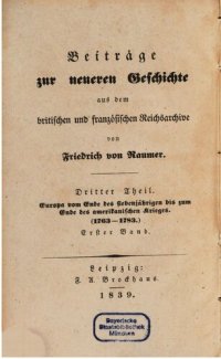 cover of the book Europa vom Ende des Siebenjährigen bis zum Ende des Amerikanischen Krieges (1763-1783)