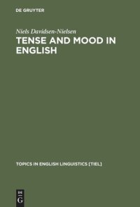 cover of the book Tense and Mood in English: A Comparison with Danish