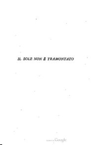 cover of the book Il sole non è tramontato. Novelle