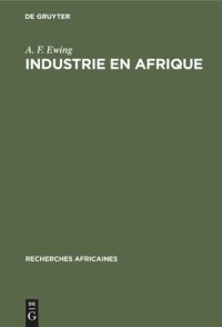 cover of the book Industrie en Afrique