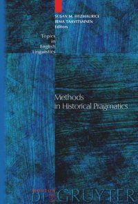 cover of the book Methods in Historical Pragmatics