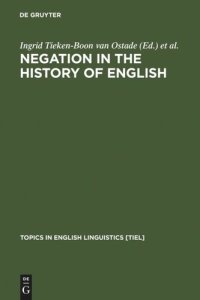 cover of the book Negation in the History of English