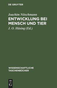 cover of the book Entwicklung bei Mensch und Tier: (Embryologie)