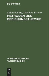 cover of the book Methoden der Bedienungstheorie