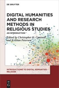 cover of the book Digital Humanities and Research Methods in Religious Studies: An Introduction