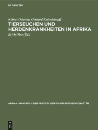 cover of the book Tierseuchen und Herdenkrankheiten in Afrika