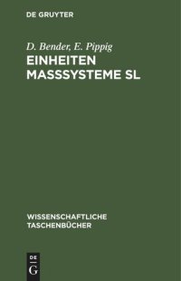 cover of the book Einheiten Maßsysteme Sl