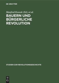 cover of the book Bauern und bürgerliche Revolution