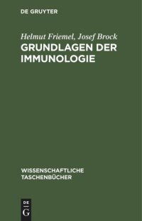 cover of the book Grundlagen der Immunologie