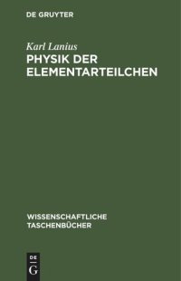 cover of the book Physik der Elementarteilchen