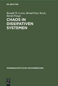 cover of the book Chaos in dissipativen Systemen