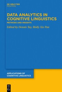 cover of the book Data Analytics in Cognitive Linguistics: Methods and Insights