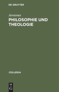 cover of the book Philosophie und Theologie