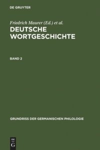 cover of the book Deutsche Wortgeschichte: Band 2