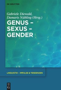 cover of the book Genus – Sexus – Gender