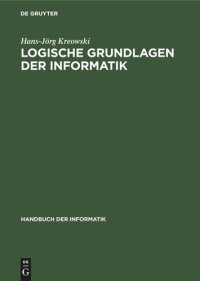 cover of the book Logische Grundlagen der Informatik