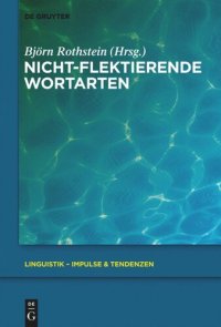 cover of the book Nicht-flektierende Wortarten