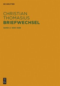 cover of the book Briefwechsel: Band 2 Briefe 1693–1698