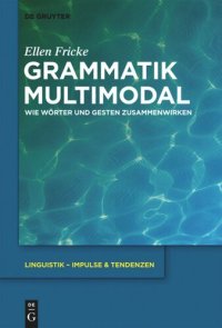 cover of the book Grammatik multimodal: Wie Wörter und Gesten zusammenwirken