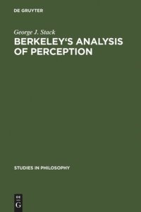 cover of the book Berkeley's analysis of perception