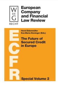 cover of the book The Future of Secured Credit in Europe