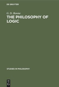 cover of the book The Philosophy of Logic: 1880–1908