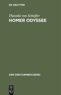 cover of the book Homer Odyssee