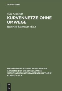 cover of the book Kurvennetze ohne Umwege